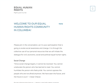 Tablet Screenshot of hrcolumbia.org